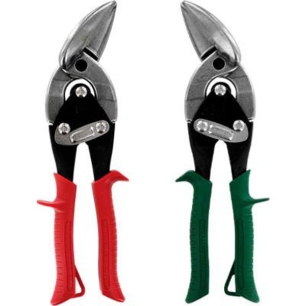 Midwest Tool And Cutlery Co. Midwest Tool 2Pc. Offset Aviation Snip Set  Left & Right MWT-6510C